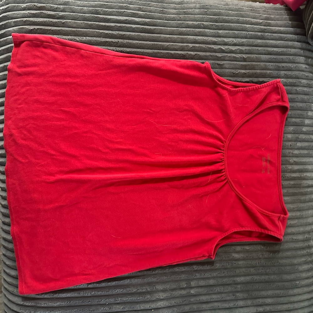 Coldwater Creek Red Tank Top